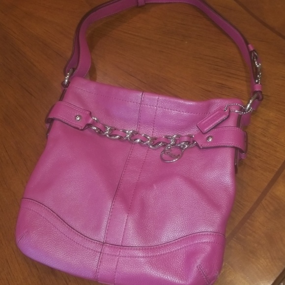 Coach Handbags - Fuschia Coach purse